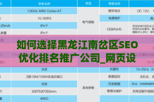 如何选择黑龙江南岔区SEO优化排名推广公司_网页设计制作？
